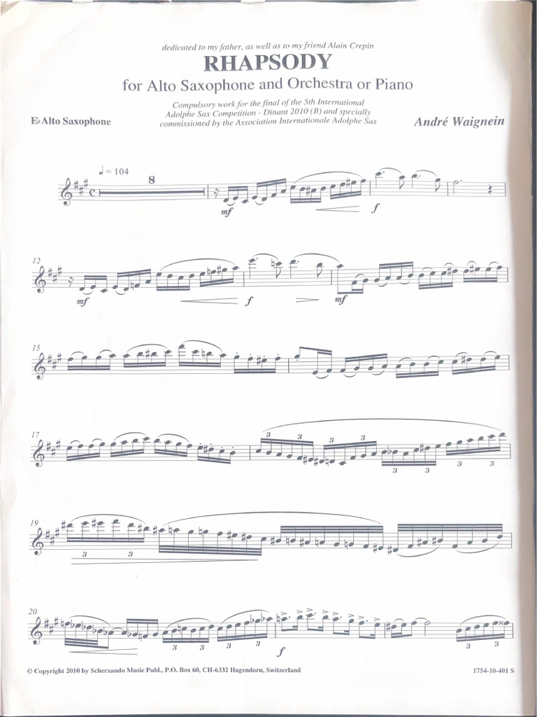 Rhapsody | PDF