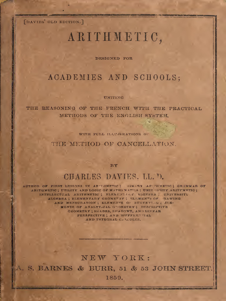 Arithmetic Design 00 Davi | PDF | Area | Numbers
