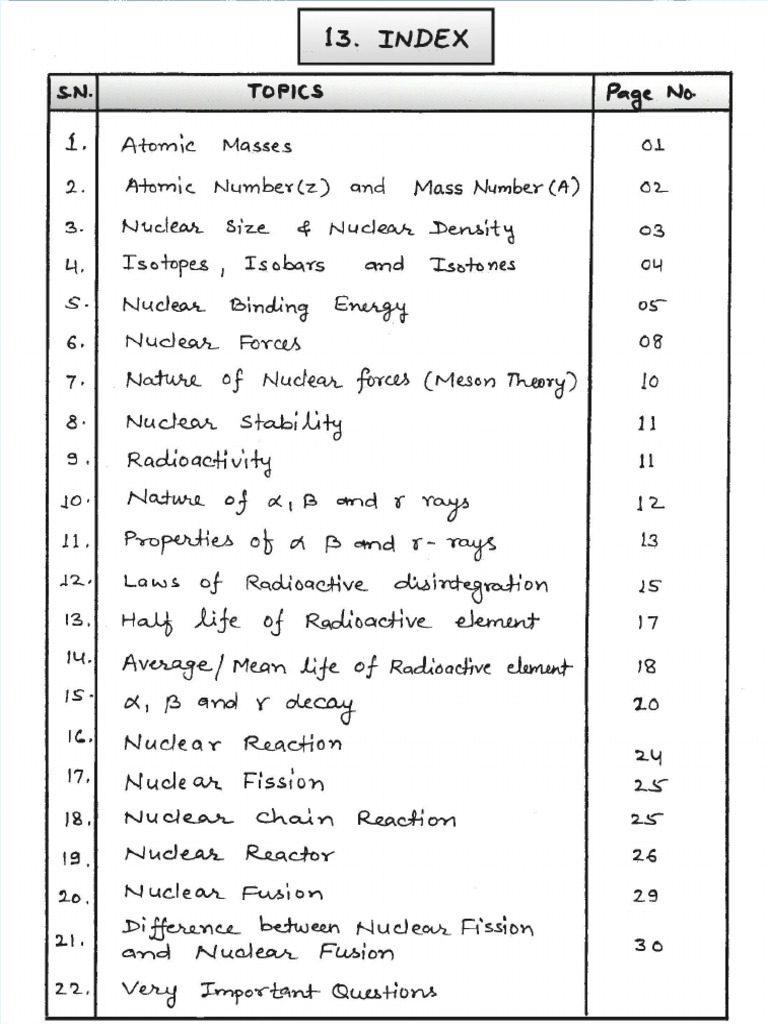 Nuclei Notes | PDF
