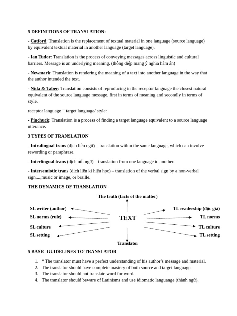 Key Concepts in Translation Theory | PDF | Translations | Learning