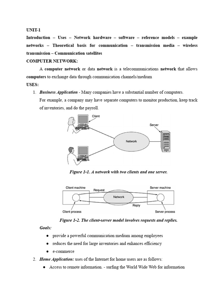 Overview of Computer Networking Basics | PDF | Computer Network ...