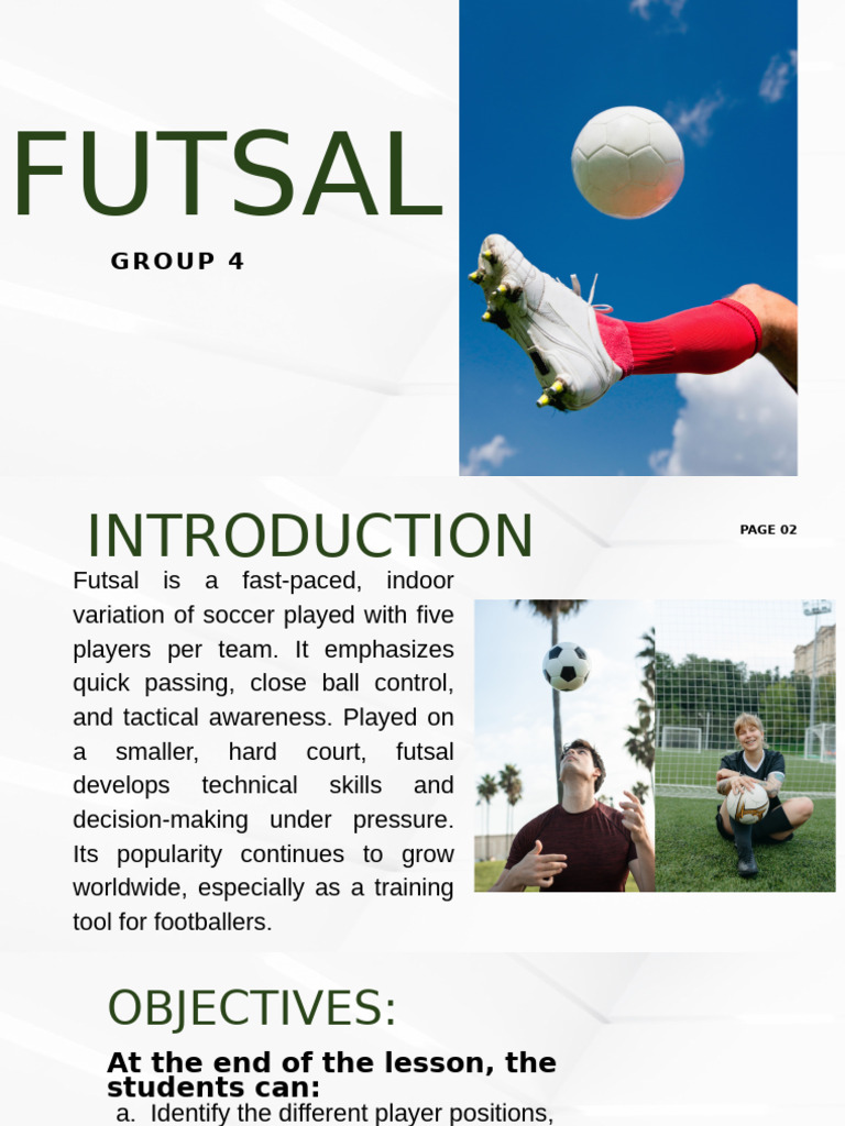Futsal: Rules, Skills, and Drills Guide | PDF | Association Football | Sport Variants