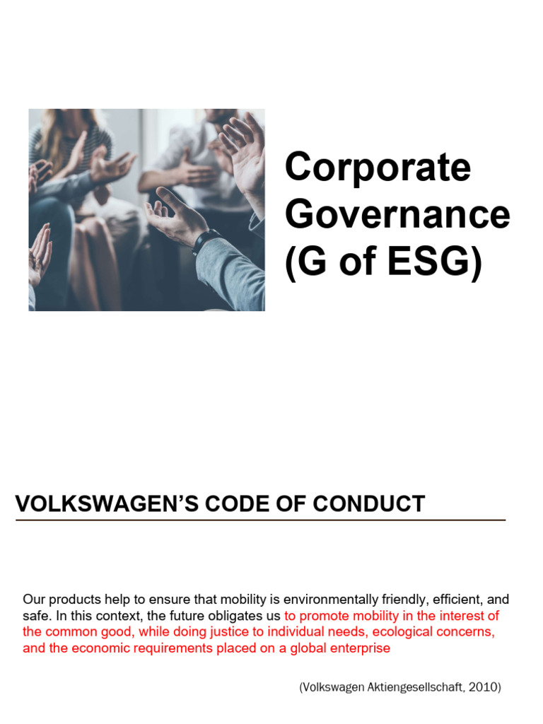 Volkswagen Emissions Scandal Analysis | PDF | Volkswagen | Board Of ...