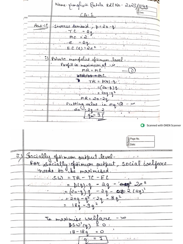 CA 1 | PDF