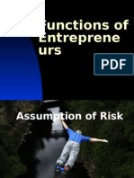 Functions of Entreprene Urs