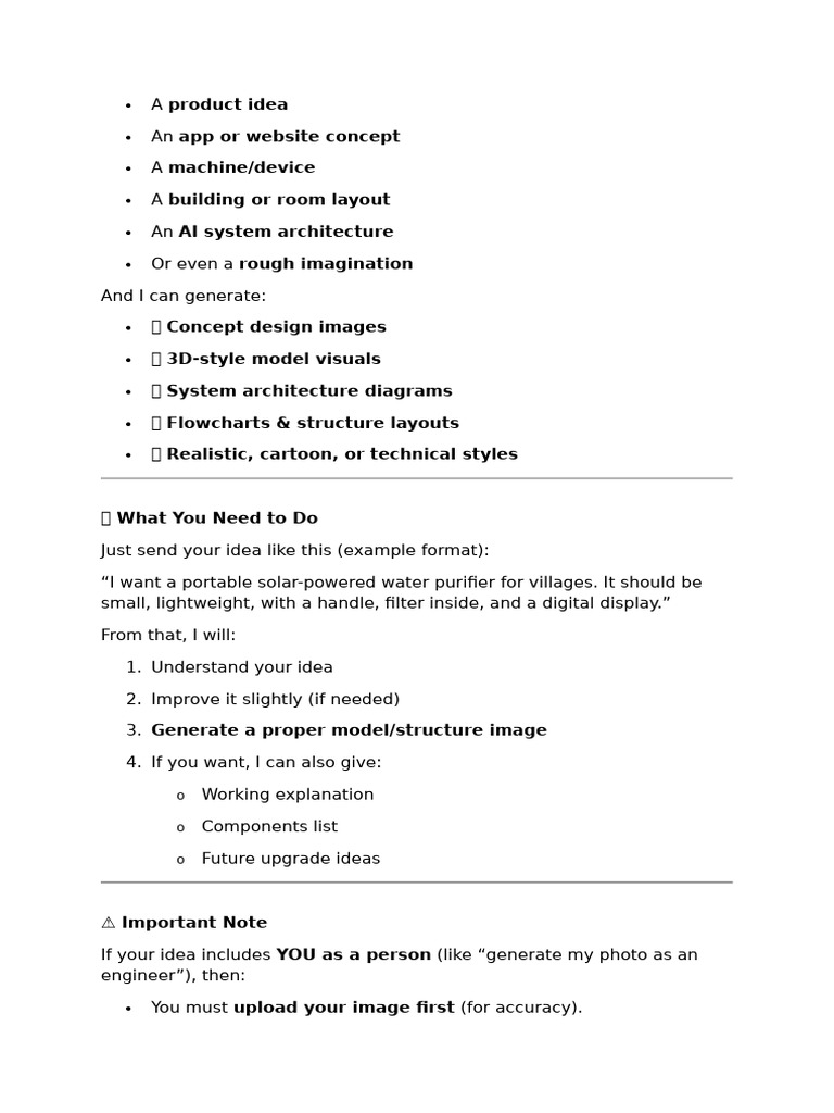 A Product Idea | PDF