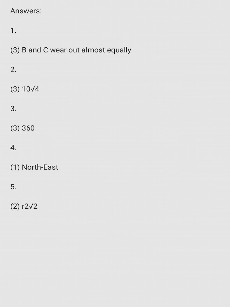Day 5 (Answers) | PDF