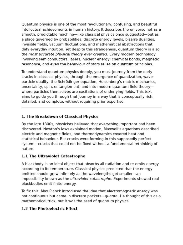 quantum | PDF | Quantum Mechanics | Spin (Physics)