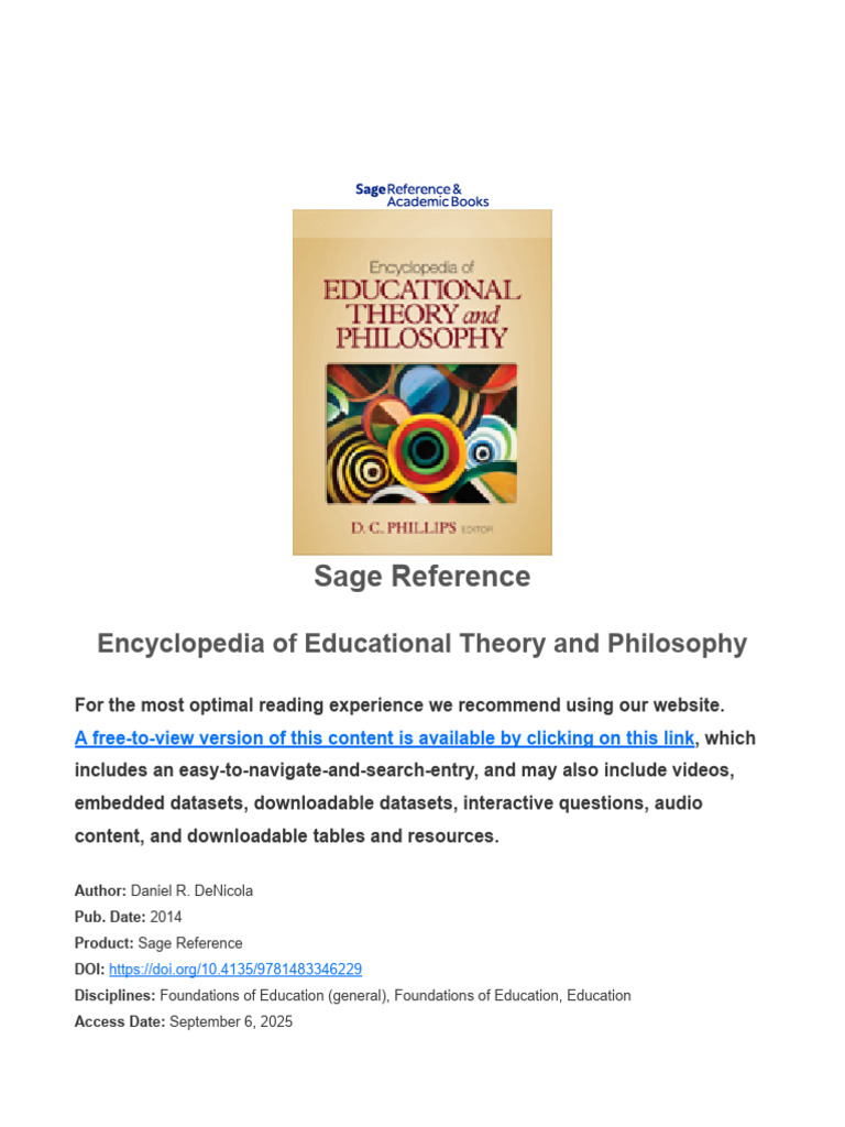 Overview of Liberal Education Theory | PDF | Pedagogy | Liberal Arts ...