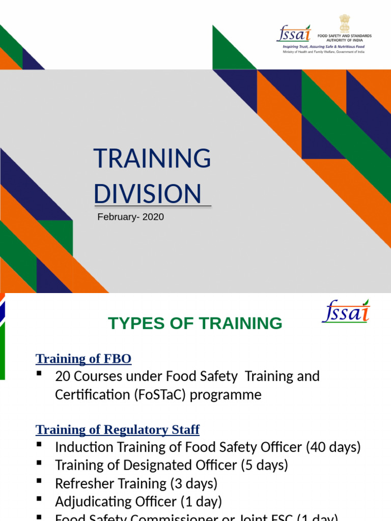 Food Safety Training Overview 2020 | PDF | Food Safety
