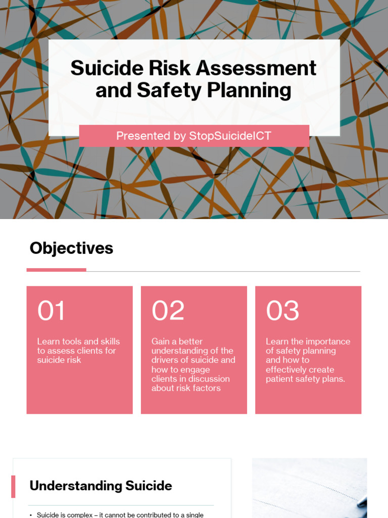 Suicide Risk Assessment & Safety Planning | PDF | Suicide ...