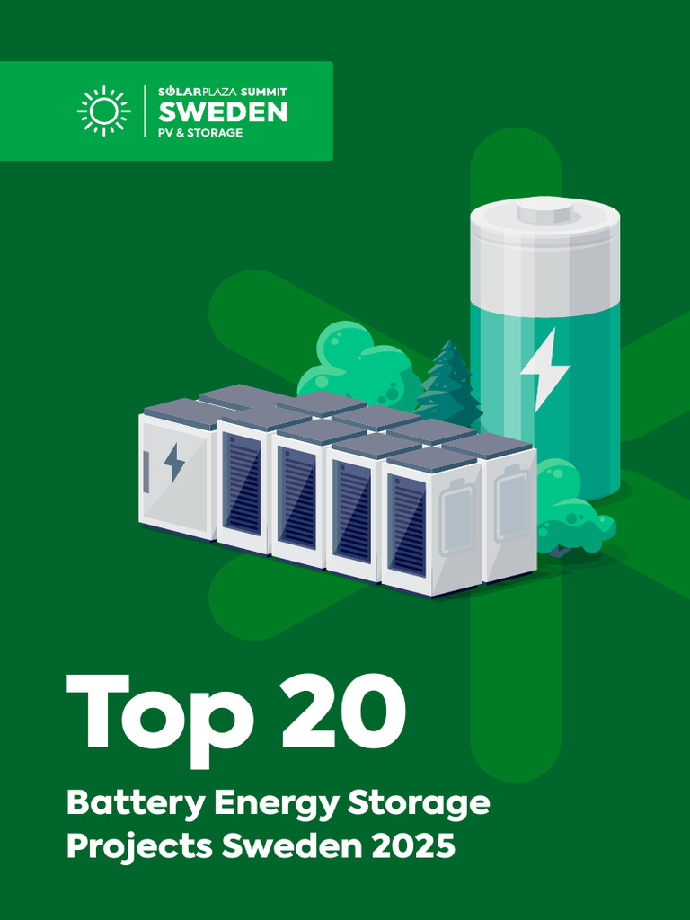 Top 20 Battery Storage Projects Sweden 2025 | PDF | Energy Storage ...