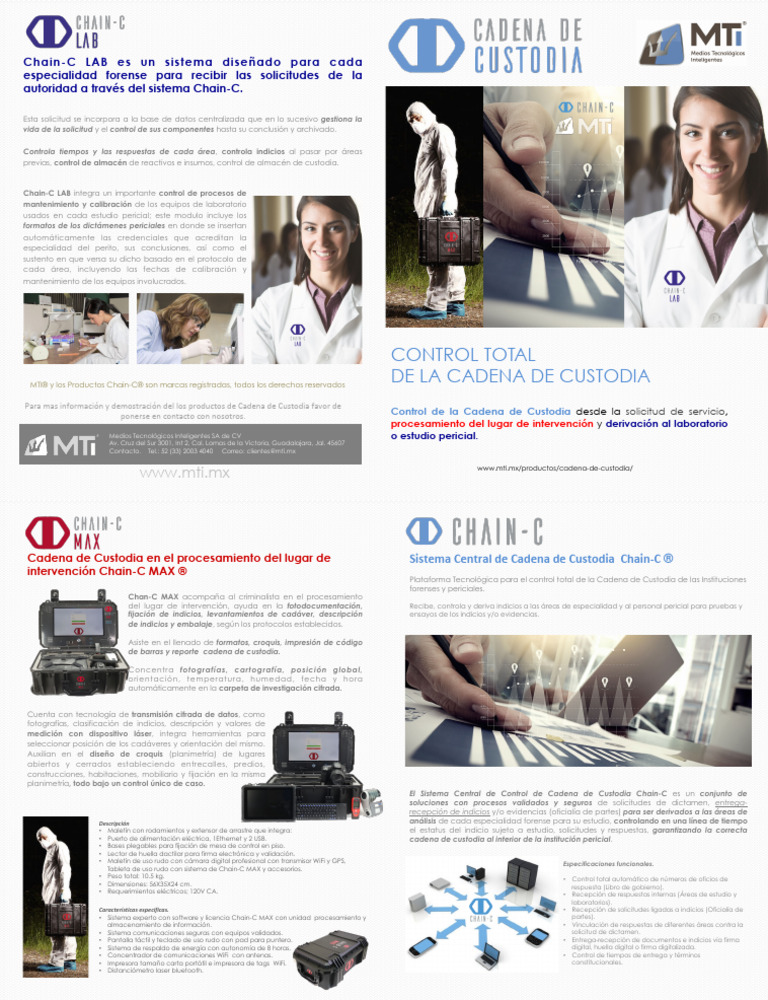 Brochure_Chain-C 2021 | PDF | Informática