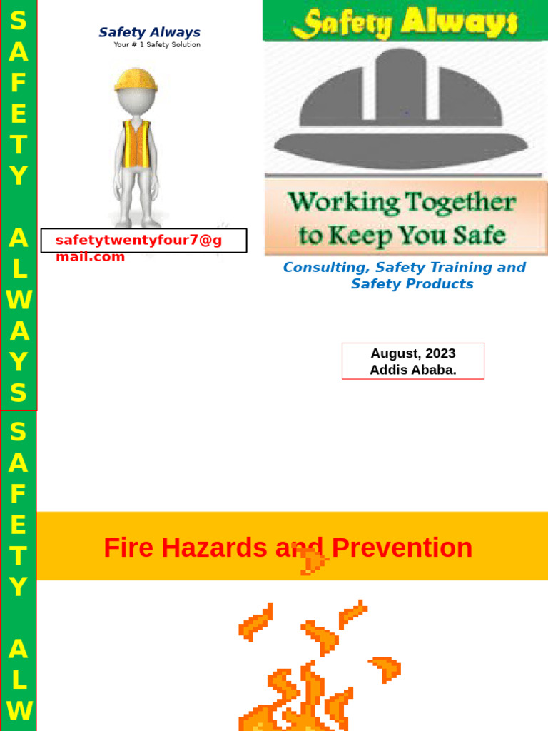 Fire Safety Training and Prevention Guide | PDF | Fires | Combustion