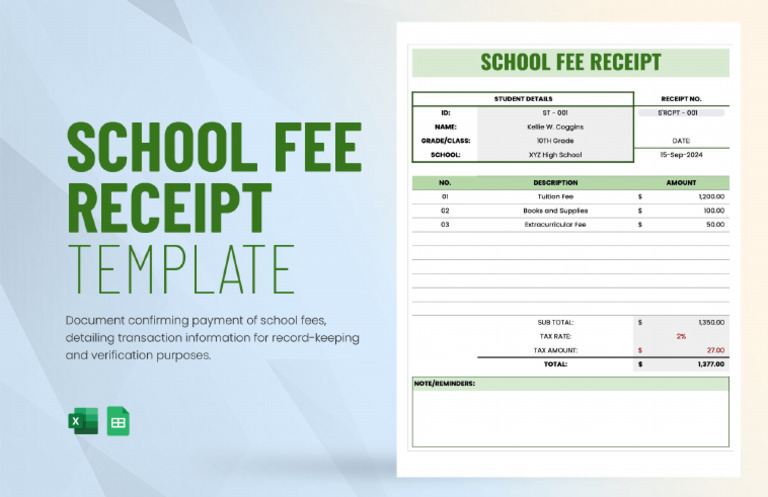 Fee Receipt 22 | PDF