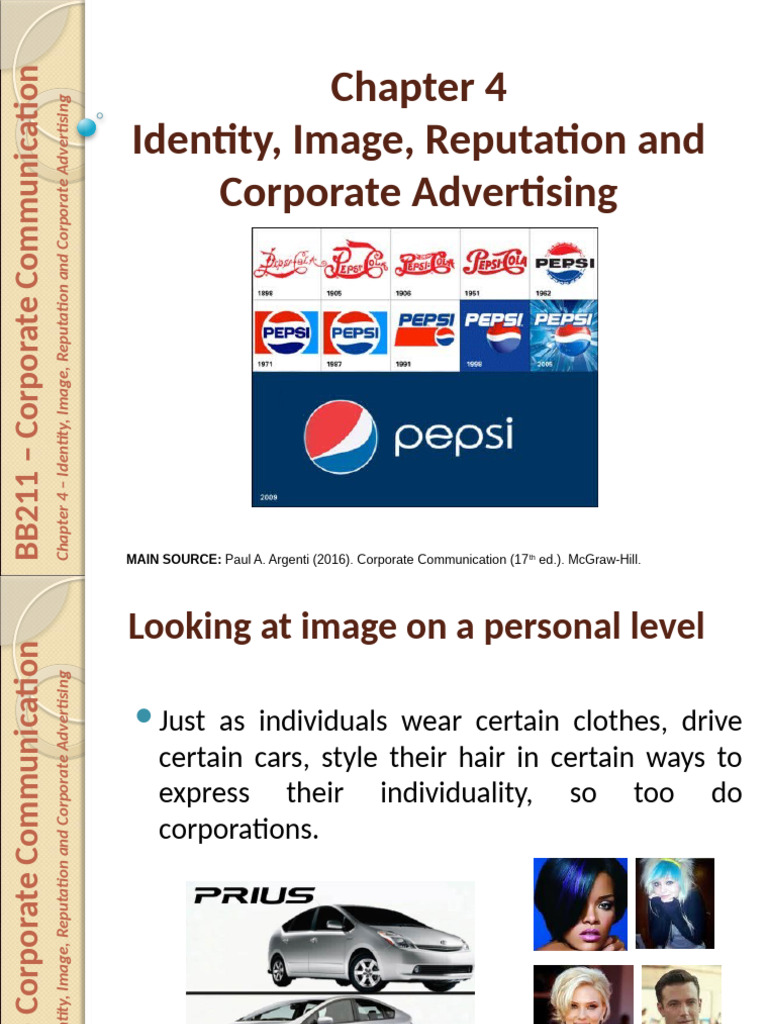 Corporate Identity and Reputation Strategies | PDF | Reputation | Brand
