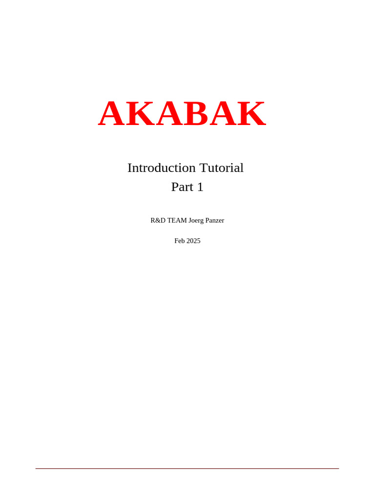 AKABAK Introduction Tutorial Guide | PDF | Loudspeaker | Electronic Filter