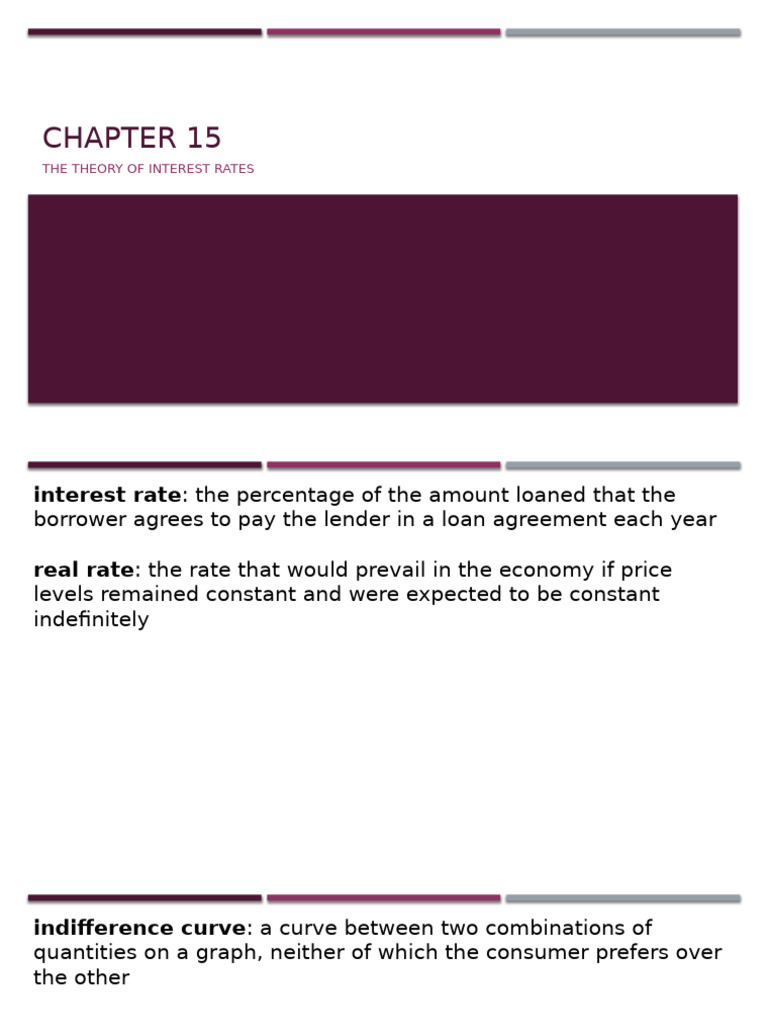 Understanding Interest Rate Theories | PDF | Interest | Interest Rates