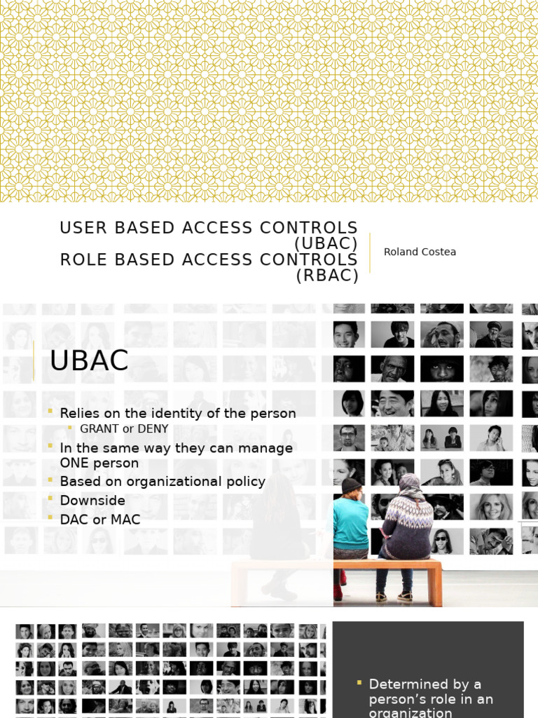 503_UBAC & RBAC | PDF