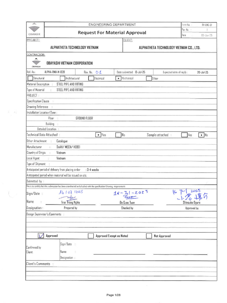 ALPHA RMA M 028 Steel Pipe & Stainless Steel | PDF