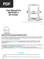 ELEGOO Mars 5 Ultra User Manual | PDF | Printer (Computing) | 3 D Printing