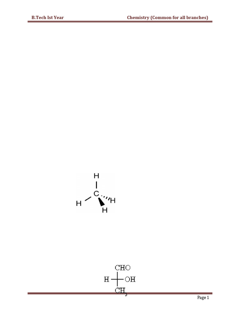 Stereochemistry and Isomerism in Chemistry | PDF | Chirality (Chemistry ...