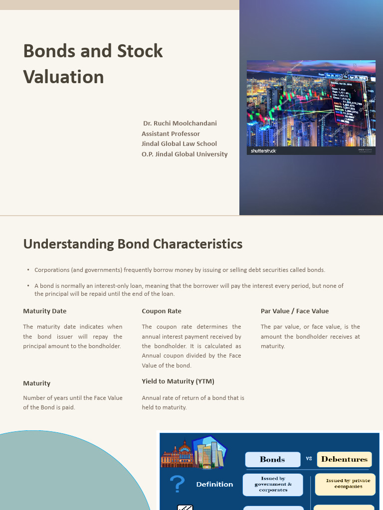 Bond and Stock Valuation Guide | PDF | Bonds (Finance) | Preferred Stock