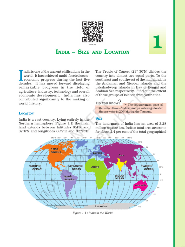 India: Size, Location, and Geography | PDF | Indus River | Himalayas