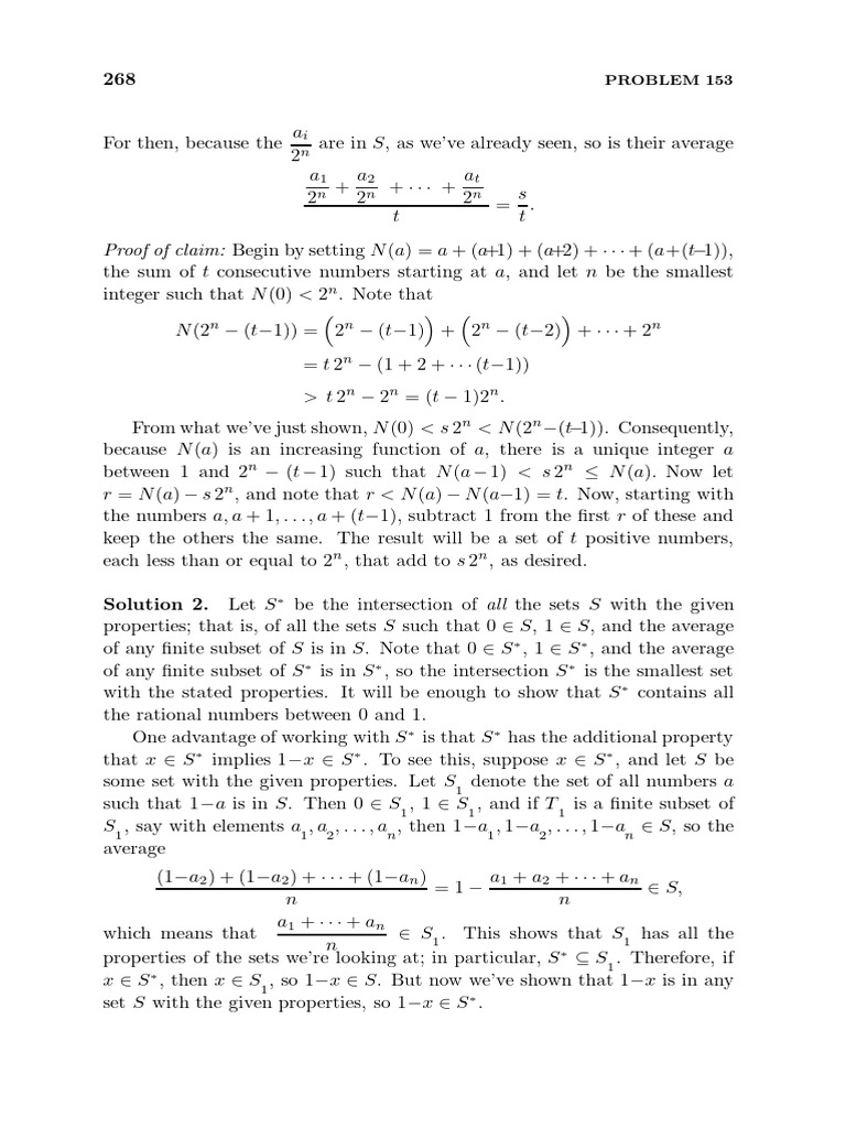 Rational Numbers and Limit Solutions in Analysis | PDF | Area | Mathematics