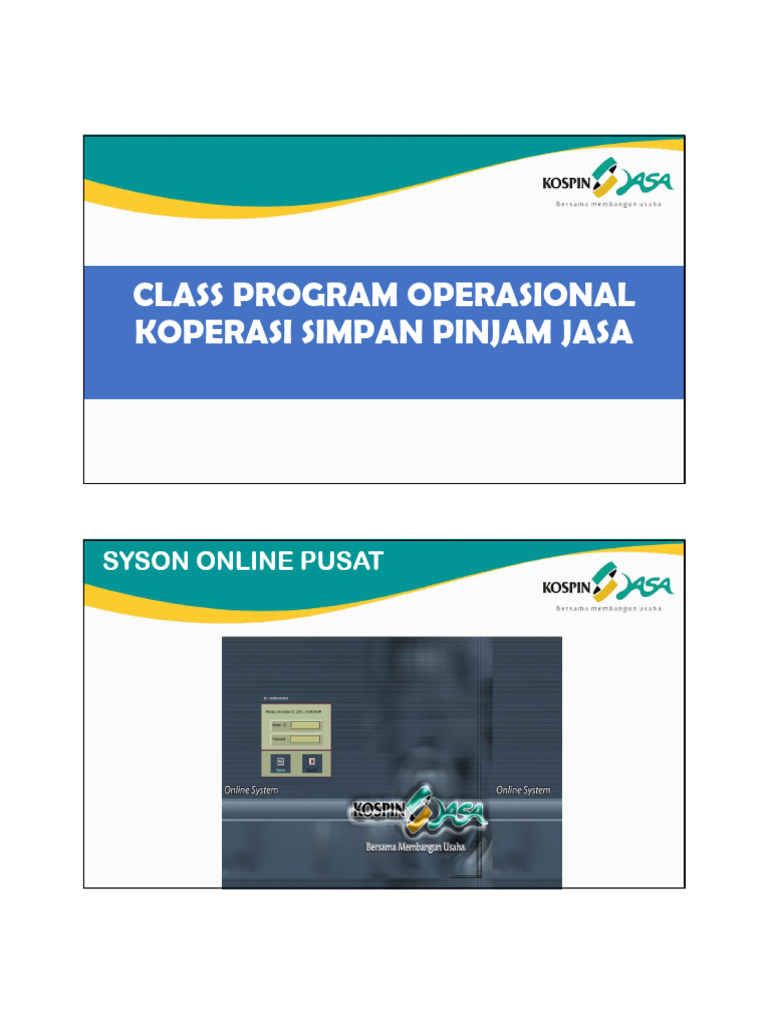 Panduan Operasional Koperasi Simpan Pinjam | PDF