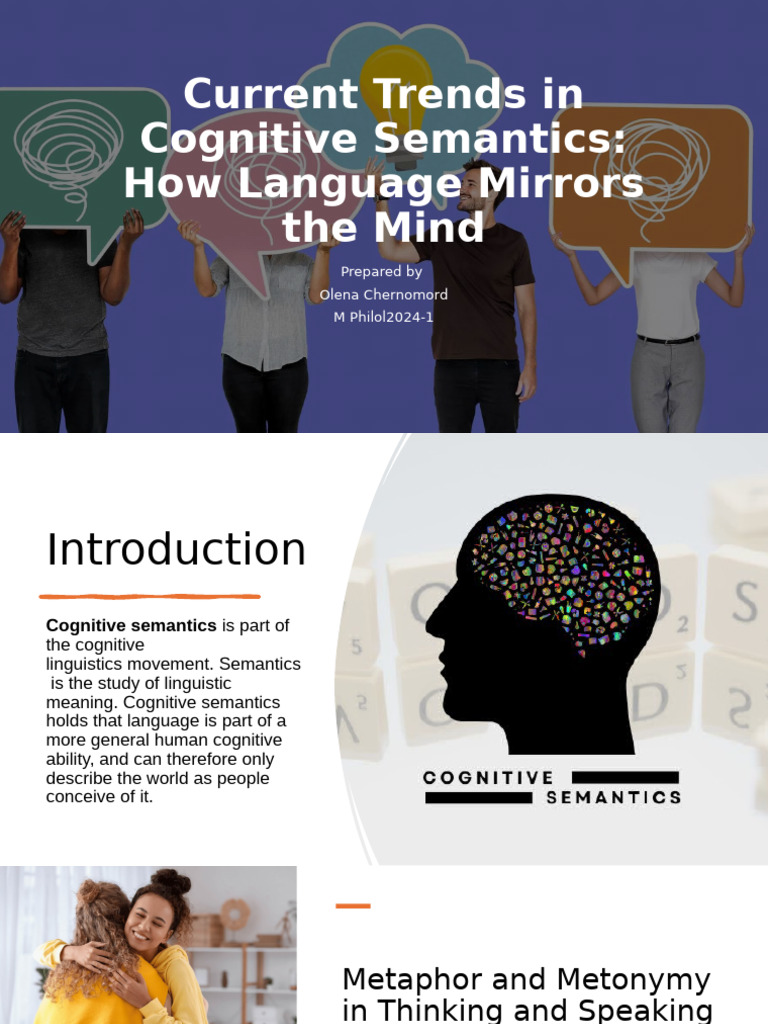 Cognitive Semantics: Language and Mind | PDF