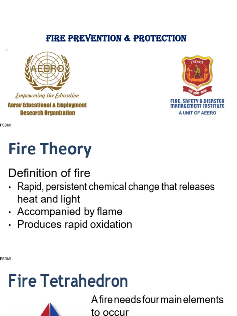 Fire Prevention and Protection Guide | PDF | Fires | Combustion