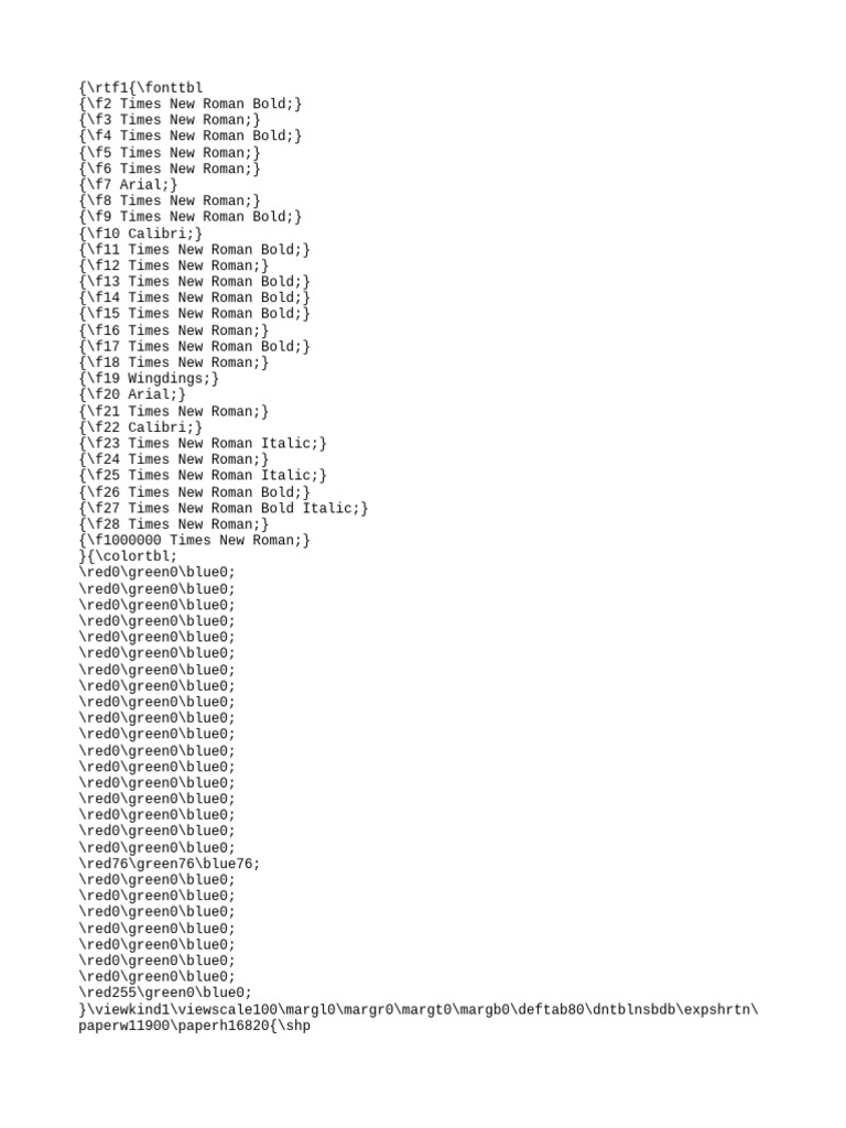 Document Formatting Guidelines | PDF | Microsoft Typefaces