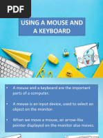 Labeled Keyboard and Mouse Parts Guide | PDF