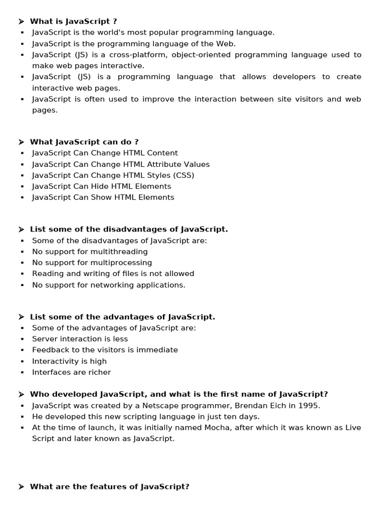 Introduction to JavaScript Basics | PDF | Java Script | World Wide Web