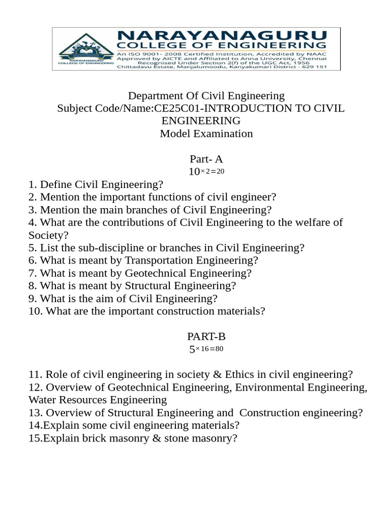 Model Exam | PDF