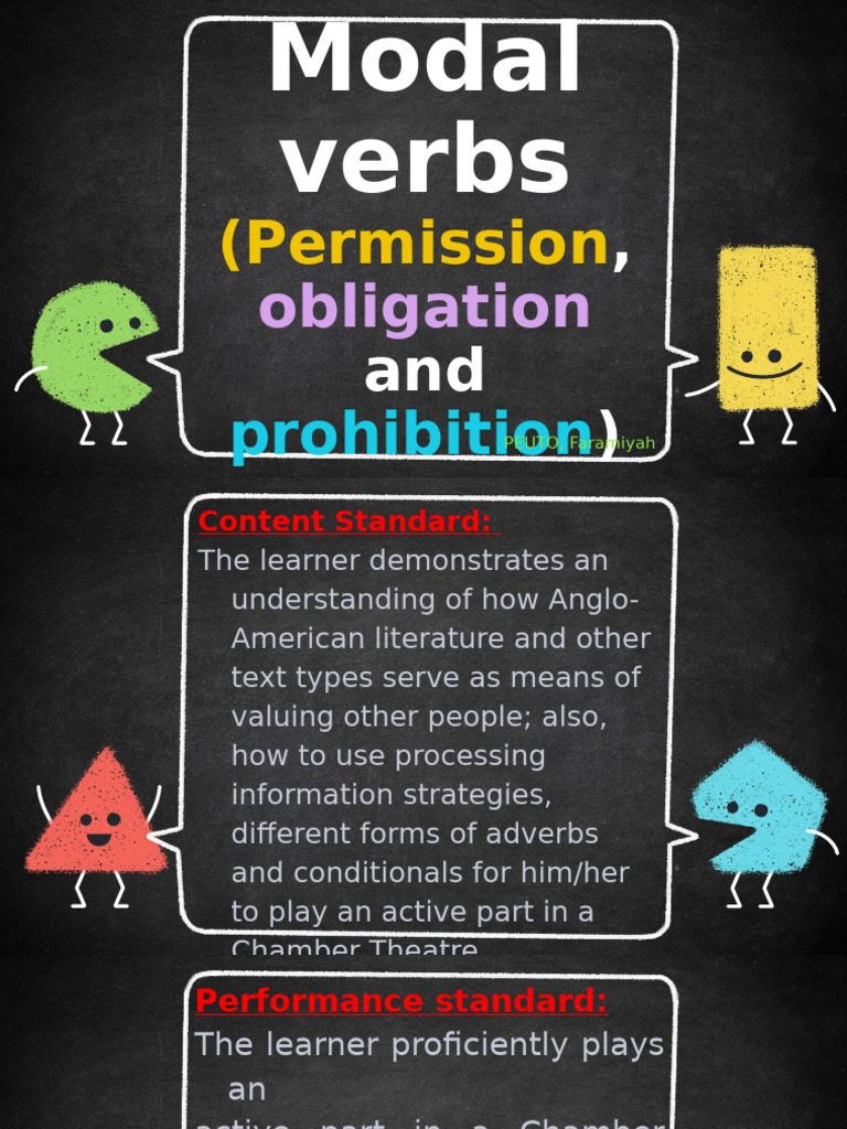 Modals-PPT | PDF | Verb | Mobile App