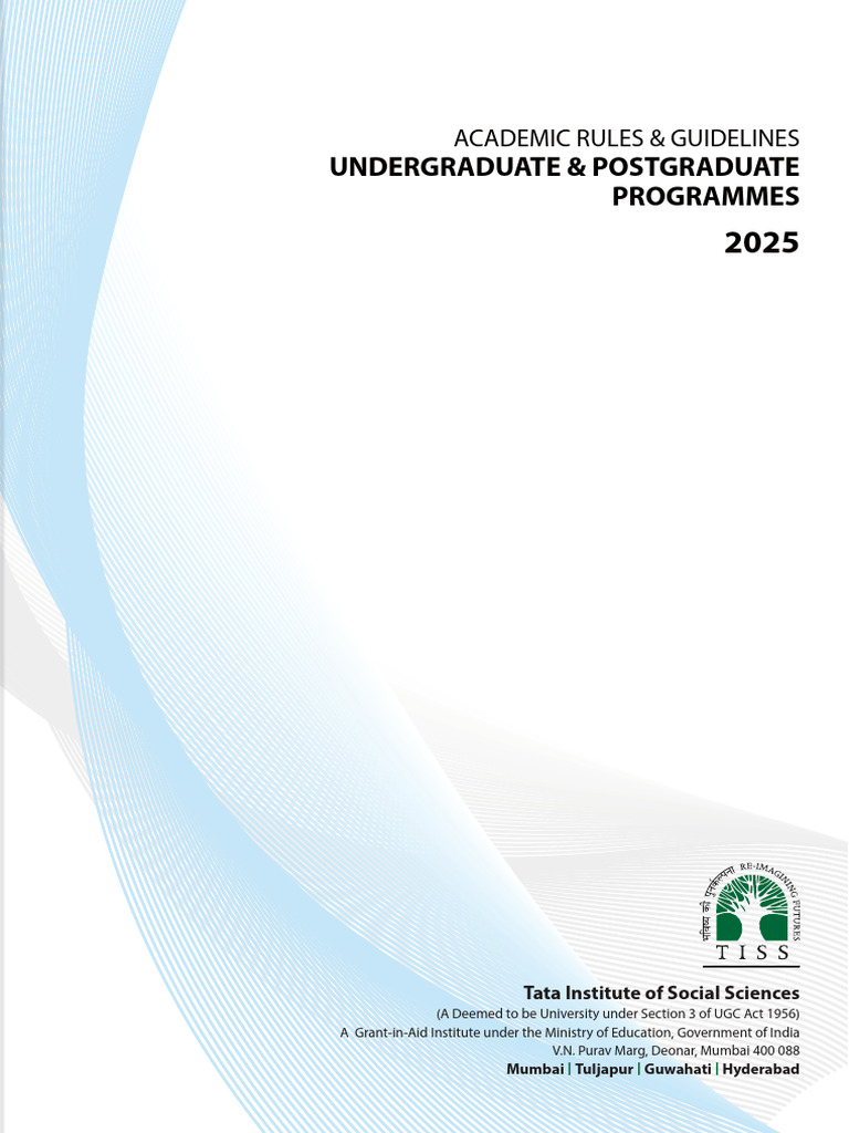 Academic Guideline Rules UG PG Programme 2025-25.7.2025 | PDF | Course ...