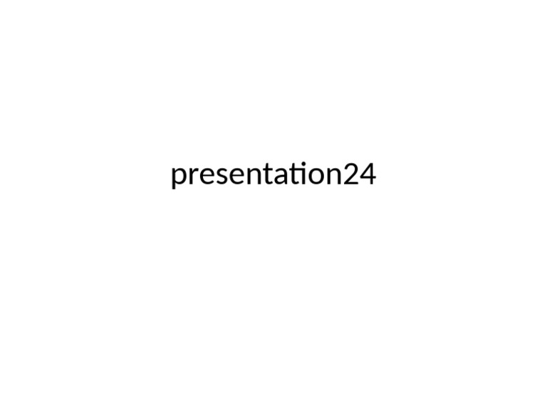 presentation24 | PDF