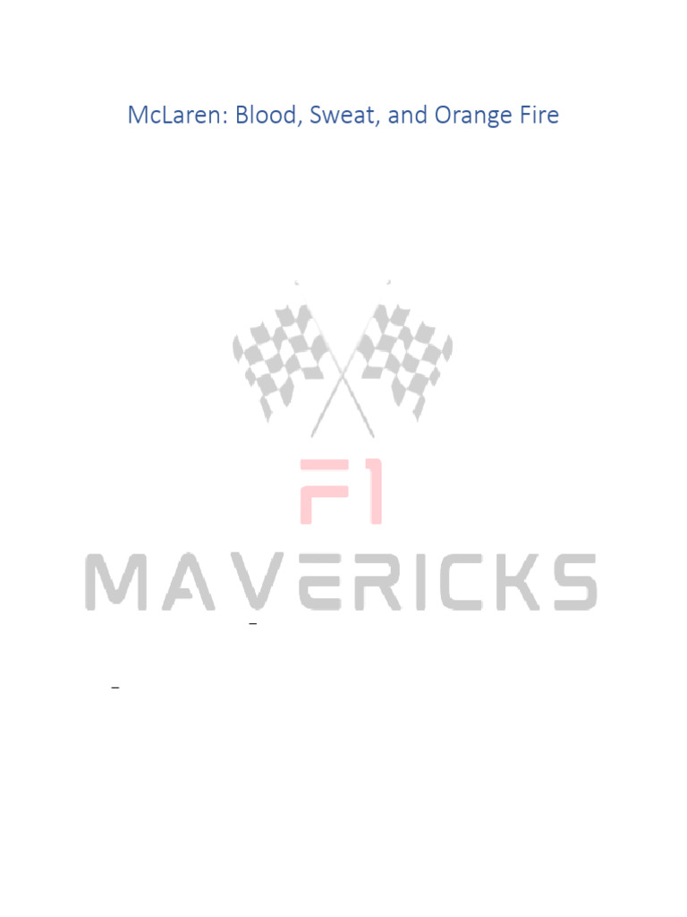 Mclaren | PDF | Formula One | Open Wheel Racing