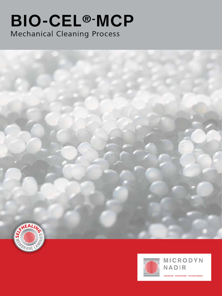 Product Microdyn Nadir Biocel Mechanical Cleaning Process | PDF ...