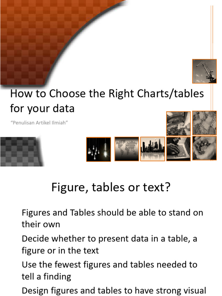 Choosing Effective Charts and Tables | PDF | Chart | Cartesian ...