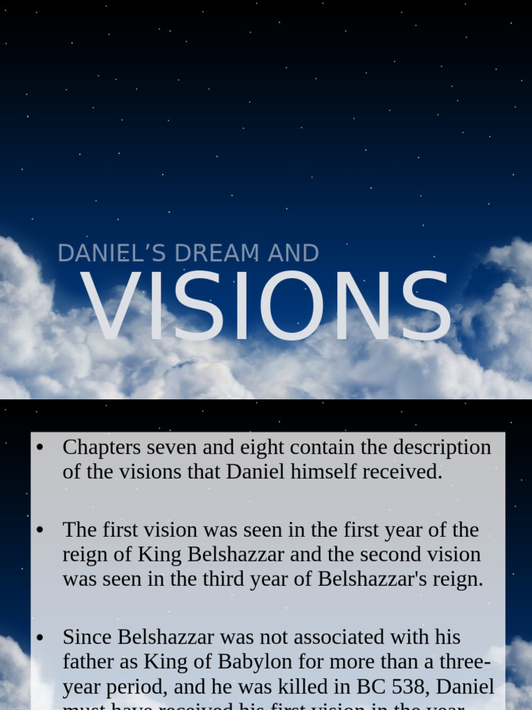 Daniel's Visions: Beasts and Prophecies | PDF | Book Of Daniel | Daniel ...