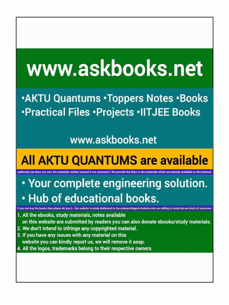 Aktu Notes | PDF
