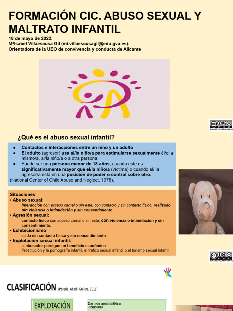 Abuso Sexual y Maltrato Infantil - Maribel Villaescusa | PDF | Abuso ...