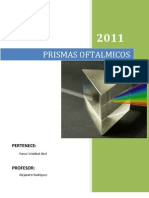 Prismas oftálmicos: definición, potencia y orientación