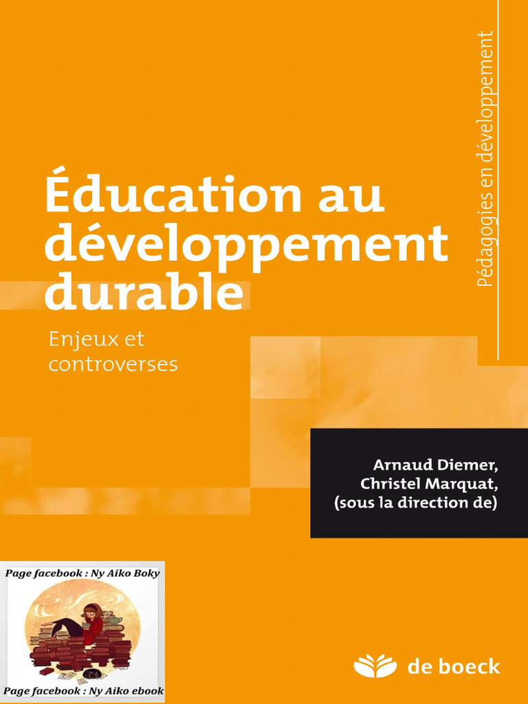 Éducation au développement durable : enjeux | PDF | Développement ...
