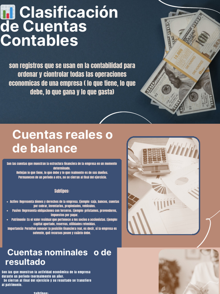 Clasificación de Cuentas Contables | PDF | Contabilidad | Business