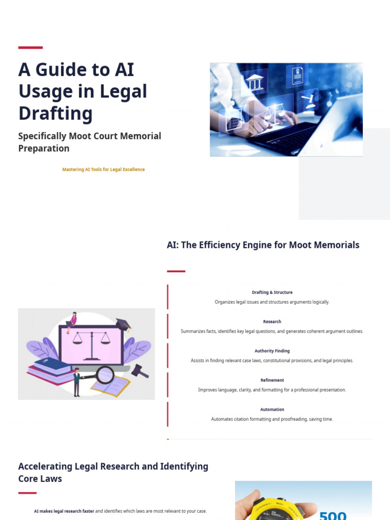 AI in Legal Drafting for Moot Courts | PDF | Artificial Intelligence ...