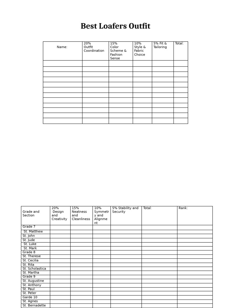 Criteria | PDF